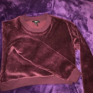 Forever 21 Cropped Crew Neck